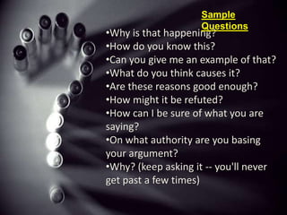 Text InteractionThink critically about what they are reading & comparing it with other things they have read or experienced