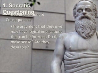 Point out conflicting information