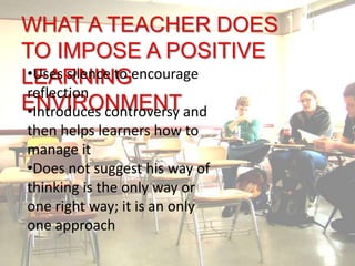 And you can also get reflexive about the whole thing, turning the question in on itself. 