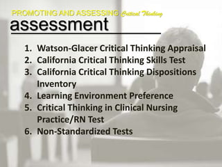 Learners argue for and against and issue