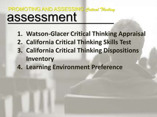 Other StrategiesCase StudiesCase StudiesProvide an open-ended problem that has more than one desirable outcome