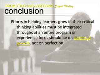 One-Minute PapersThe participants are asked to respond to each statement before the sessions ends and to submit them before leaving