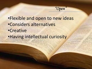 PROMOTING AND ASSESSING Critical ThinkingdefinitionA. Dressel and Mayhew (1954)