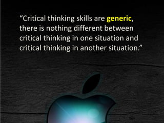 Appreciating contextual influences