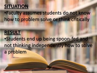 Considers alternatives