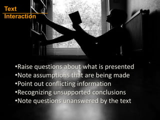 They “push” and challengelearners while supporting them.