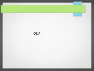 Q&A

 