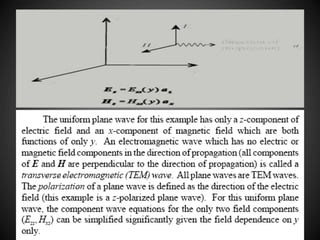 Wave Propagation In Lossy Dielectrics | PPTX