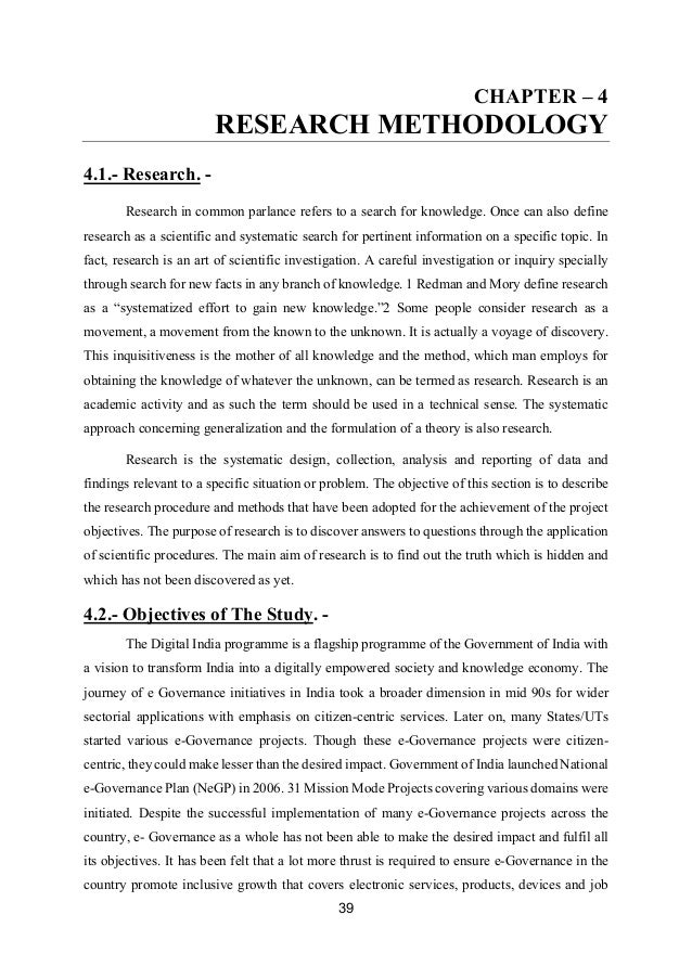 dissertation report for mba