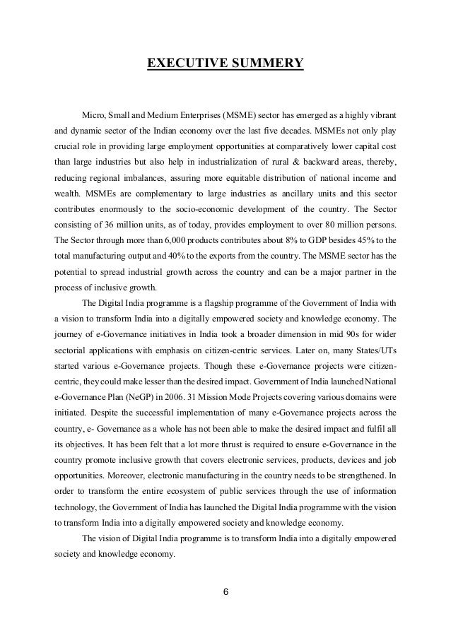 Dissertation report for mba