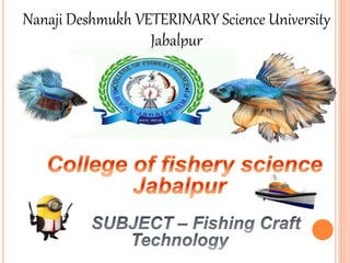 Nanaji Deshmukh VETERINARY Science University
Jabalpur
 