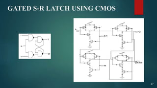 GATED S-R LATCH USING CMOS
27
 