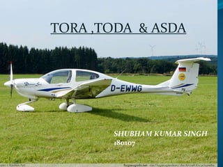 TORA ,TODA & ASDA
SHUBHAM KUMAR SINGH
180107
 