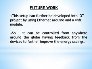 bluetooth controlled home automation using arduino by shubham sinha | PPT