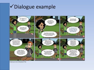 Dialogue example
 