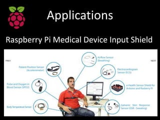 Applications
Raspberry Pi Medical Device Input Shield
 