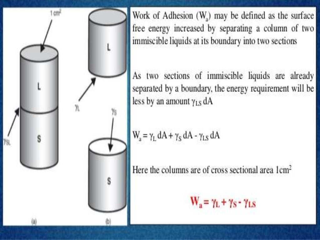 ppt SURFACE AND INTERFACIAL TENSION