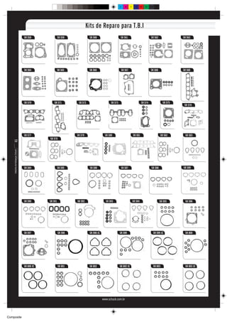 C   M       Y    CM      MY   CY CMY   K




                                                                           Kits de Reparo para T.B.I
                                    SK 558               SK 559             SK 560                      SK 561                            SK 562              SK 563




                                    SK 564               SK 565             SK 566                       SK 567                           SK 568              SK 569




                                    SK 570         SK 571          SK 572                      SK 573                            SK 574              SK 575
                                                                                                                                                               SK 576




                                    SK 577                        SK 579                  SK 580                        SK 581                     SK 582      SK 583
                                                SK 578
       12
    Indústria de Autopeças Schuck




                                    SK 584               SK 585             SK 586                       SK 587                           SK 588              SK 589




                                    SK 590      SK 591            SK 592                  SK 593                        SK 594                     SK 595      SK 596




                                    SK 597               SK 598             SK 598 JC                   SK 599                             SK 599 JC           SK 800




                                    SK 800 JC            SK 801             SK 802                      SK 802 JC                          SK 803              SK 803 JC




                                                                                        www.schuck.com.br




Composite
 