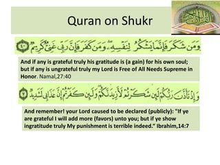 Shukr thanksgiving,