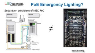 Separation provisions of NEC 700
≠
 
