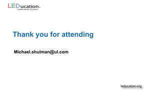 Michael.shulman@ul.com
 