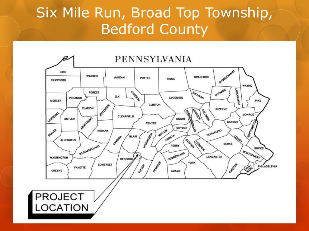 Brad Shultz, Skelly and Loy, "Broad Top Township Six Mile Run AMD Tre…
