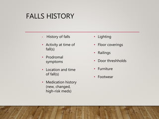 2016: Falls in Older Adults Risk Assessment and Interventions-Shumaker ...