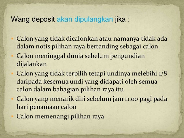 Pengajian Am Deposit Petisyen