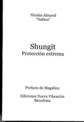 Shungit proteccion extrema  