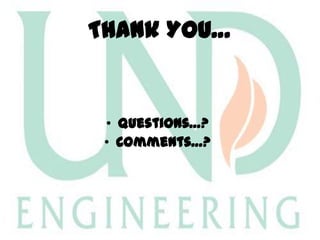 Thank You…

• Questions…?
• Comments…?

 