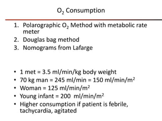 O2 Consumption Nomograms shunt calculation final in structural heart disease | PPT