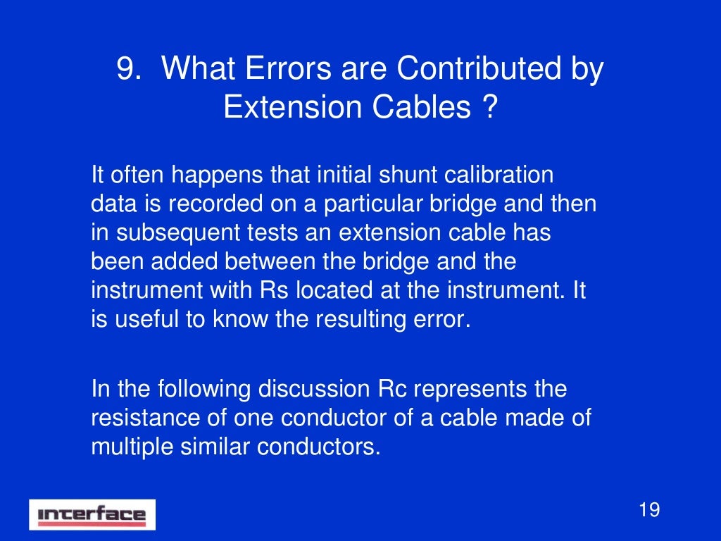 Shunt Calibration For Dummies