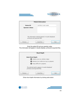 Shunt Card Example ShuntCheck Operating Manual | PDF