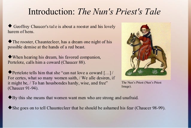 Stephanie Hunter's Nun's Priest's Authentic Assessment