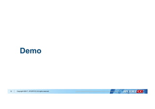 Copyright ©2017 JPCERT/CC All rights reserved.
Demo
72
 