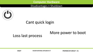 Shutdown computer Tricks | PPTX