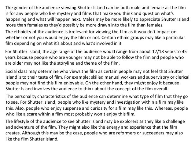 Shutter island questions image