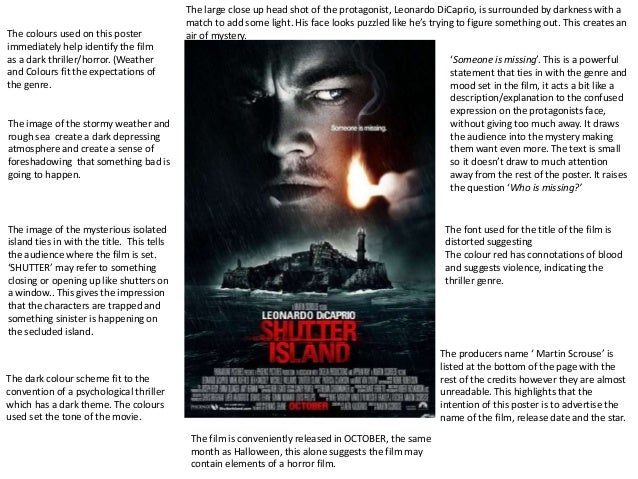 Psychological Thriller Poster Website Analysis