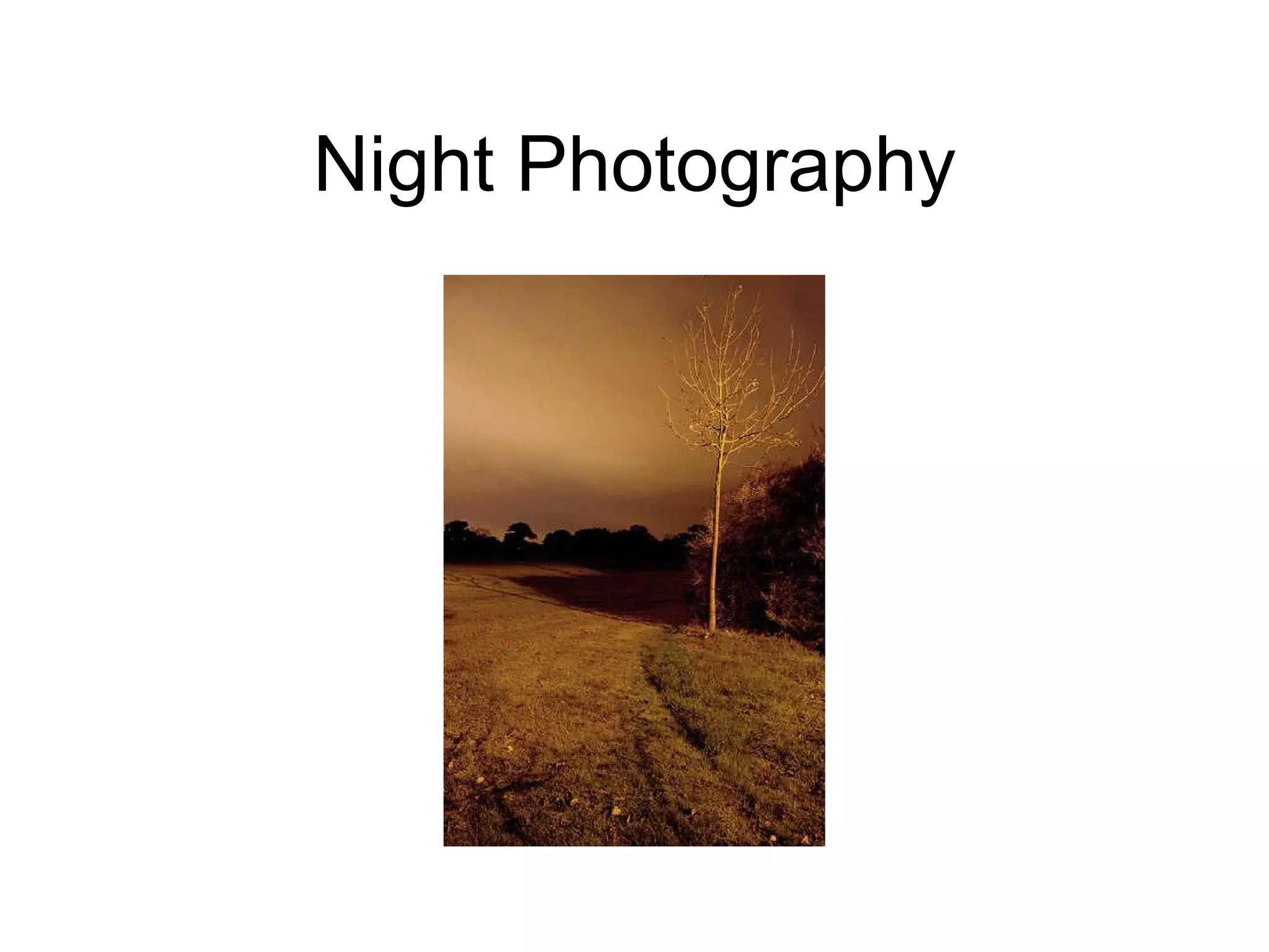 Night Photography 