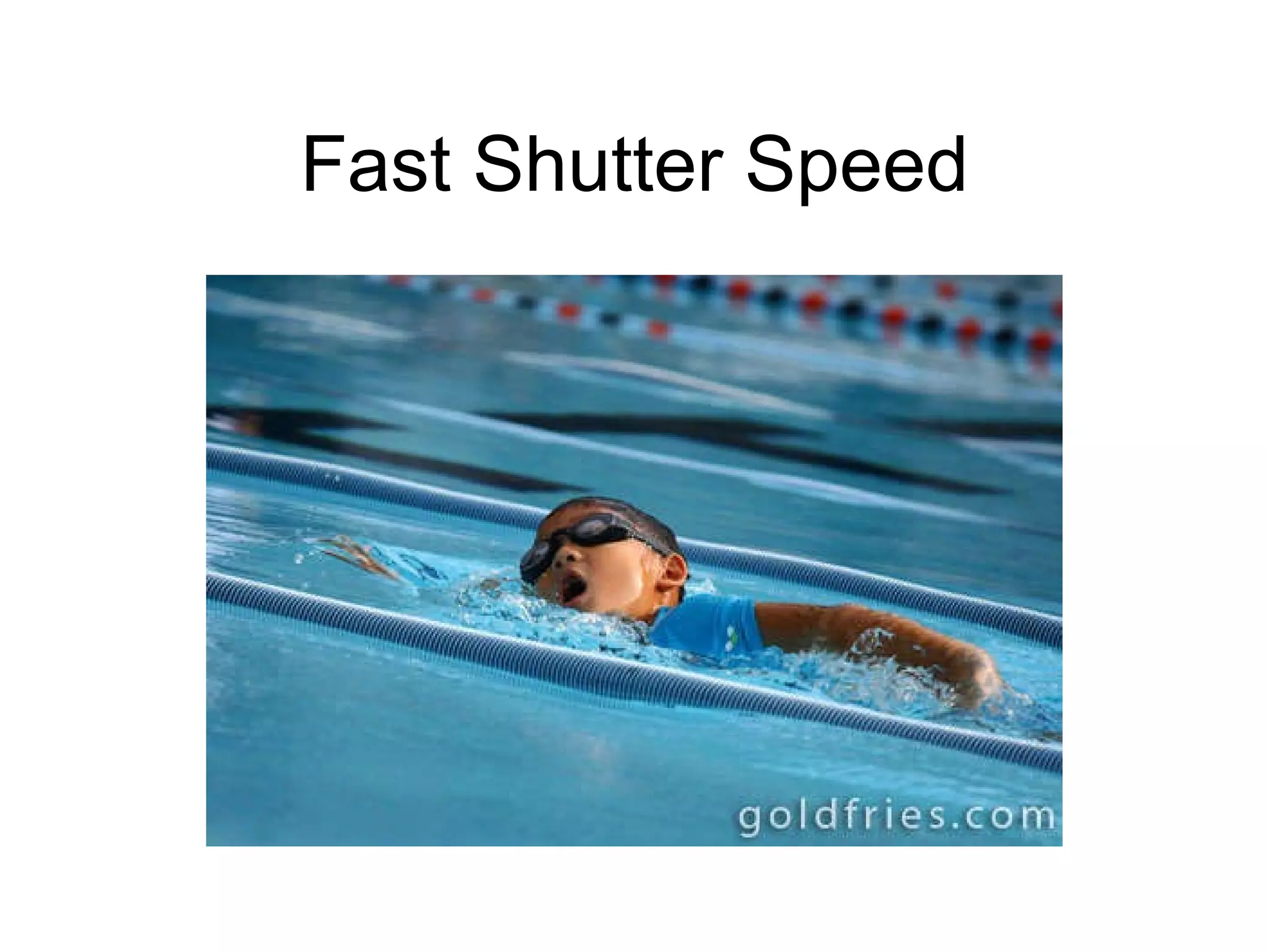 Fast Shutter Speed 