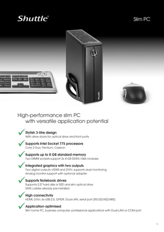 Shuttle Product Overview | PDF