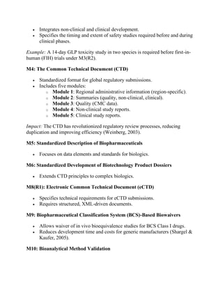 ICH GUIDELINES QUALITY SAFETY EFFICACY MULTIDISPLINARY | PDF