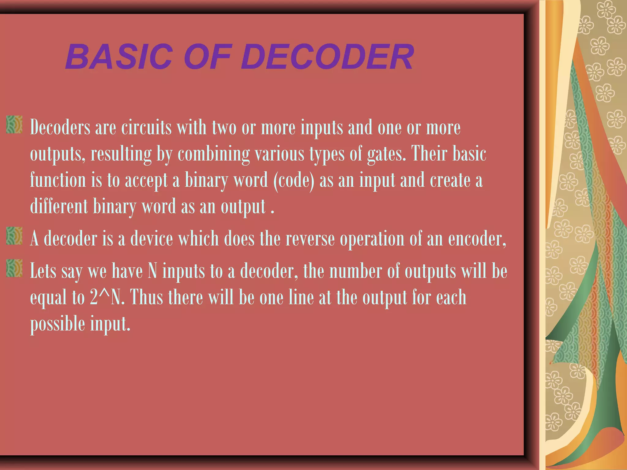 Decoder | PPT