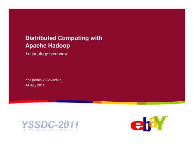Distributed Computing with Apache Hadoop: Technology Overview | PPT