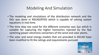 Impacts of Distributed Generation on Power Quality | PPTX