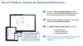 Agile Mumbai 2022 - Shwetank Sharad | Maintenance 4.0: Leveraging AI for Optimization of Maintenance Function