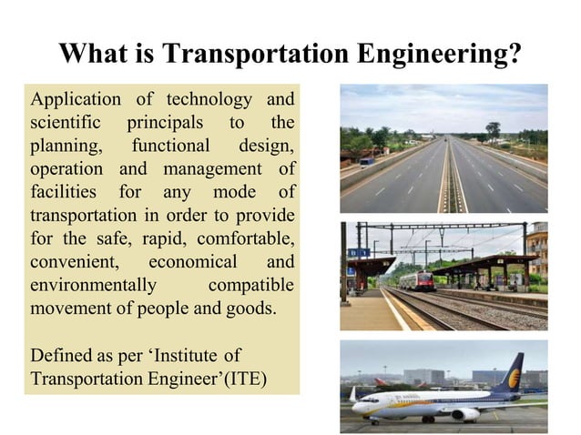 Principles of transportation engineering | PPTX | Rail Travel | Travel Type