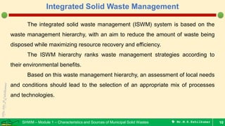 Integrated Swm Integrated WM - Municipal Solid Wastes | PDF