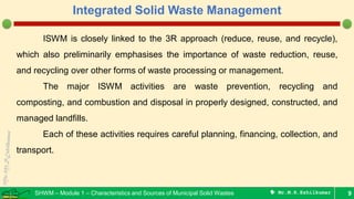 Integrated WM - Municipal Solid Wastes | PDF