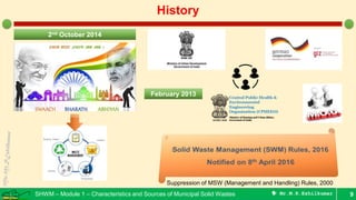 Legislation on management and handling of SW - Municipal Solid Wastes | PDF